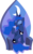 Size: 398x636 | Tagged: safe, artist:decimix, princess luna, g4, .svg available, female, simple background, solo, svg, throne, transparent background, vector, yawn