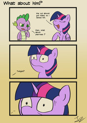 Size: 2480x3508 | Tagged: safe, artist:jayzonsketch, spike, twilight sparkle, alicorn, pony, g4, twilight's kingdom, comic, female, high res, mare, twilight sparkle (alicorn)