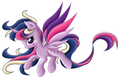 Size: 3061x2023 | Tagged: safe, artist:zoevulpez, twilight sparkle, alicorn, pony, g4, female, high res, mare, rainbow power, solo, twilight sparkle (alicorn)