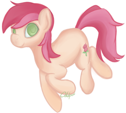 Size: 1280x1154 | Tagged: safe, artist:aenbrdraws, roseluck, g4, background pony, female, solo