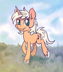 Size: 575x657 | Tagged: safe, artist:samaerro, oc, oc only, oc:lenich, pony, unicorn, male, plum kingdom, solo, stallion