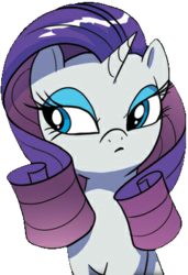 Size: 276x403 | Tagged: safe, artist:amy mebberson, rarity, g4, female, solo
