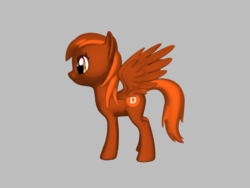 Size: 1024x768 | Tagged: safe, artist:j4lambert, pegasus, pony, ponylumen, d, new york city, ponified, simple background, smiling, solo