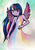 Size: 1024x1461 | Tagged: safe, artist:themetallicwing, twilight sparkle, human, g4, female, horn, horned humanization, humanized, rainbow power, solo, twilight sparkle (alicorn), winged humanization