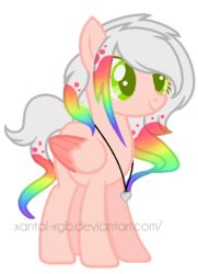 Size: 405x559 | Tagged: safe, artist:xantal-xgb, oc, oc only, pegasus, pony, adoptable, solo