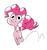 Size: 824x868 | Tagged: safe, artist:snaximation, pinkie pie, g4, female, pronking, solo