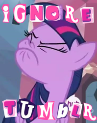 Size: 366x461 | Tagged: safe, twilight sparkle, alicorn, pony, g4, my little pony: friendship is magic, twilight's kingdom, drama, expand dong, exploitable meme, eyes closed, female, frown, hilarious in hindsight, hub logo, hubble, lip bite, mare, meme, nose wrinkle, solo, the hub, tumblr, twilight sparkle (alicorn)