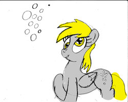 Size: 900x717 | Tagged: safe, artist:toon-n-crossover, color edit, derpy hooves, pegasus, pony, g4, cute, female, mare, solo