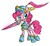 Size: 3200x2944 | Tagged: safe, artist:errorpony, artist:sharmie, pinkie pie, g4, armor, cute, diapinkes, fantasy class, female, helmet, high res, knight, mouth hold, solo, sword, warrior, weapon