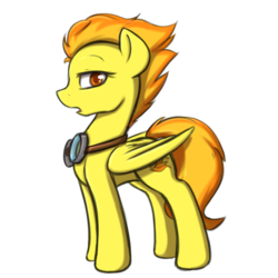 Size: 1500x1500 | Tagged: safe, artist:theparagon, spitfire, pegasus, pony, g4, aviator goggles, female, goggles, mare, open mouth, simple background, solo, transparent background