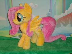 Size: 2828x2121 | Tagged: safe, artist:my-little-plush, fluttershy, g4, high res, irl, photo, plushie, solo