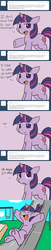 Size: 662x3270 | Tagged: safe, artist:lustrous-dreams, twilight sparkle, ask filly twilight, g4, ask, comic, cute, female, filly, slide, solo, tumblr, younger