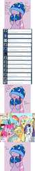 Size: 800x3841 | Tagged: safe, artist:lustrous-dreams, applejack, fluttershy, pinkie pie, rainbow dash, rarity, twilight sparkle, ask filly twilight, g4, age regression, ask, comic, filly, mane six, tumblr, younger