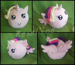 Size: 1500x1300 | Tagged: safe, artist:rasaliina, princess cadance, g4, ball, irl, photo, plushie, solo