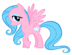 Size: 1644x1271 | Tagged: safe, artist:durpy, aloe, fluttershy, g4, female, recolor, simple background, solo, transparent background, vector