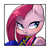 Size: 600x600 | Tagged: safe, artist:ayahana, pinkie pie, g4, female, pixiv, solo