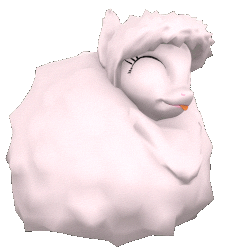 Size: 460x500 | Tagged: safe, artist:fruitymilk, oc, oc only, oc:fluffle puff, 3d, :p, animated, cute, dancing, eyes closed, flufflebetes, loop, looped, ocbetes, simple background, smiling, solo, source filmmaker, tongue out, transparent background