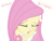 Size: 2048x1536 | Tagged: safe, artist:proponypal, fluttershy, equestria girls, g4, female, handkerchief, nose blowing, sneezing, sneezing fetish, solo, tissue