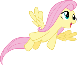 Size: 7909x6672 | Tagged: safe, artist:vulthuryol00, fluttershy, filli vanilli, g4, absurd resolution, female, flying, music in the treetops, simple background, solo, transparent background, vector