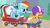Size: 1000x561 | Tagged: safe, artist:lphooves, rainbow dash, scootaloo, pegasus, pony, g4, cast, crinkleloo, diaper, diaper fetish, duo, female, filly, foal, mare, non-baby in diaper, poofy diaper, scooter, super crinkle pony adventure 64, wagon, younger