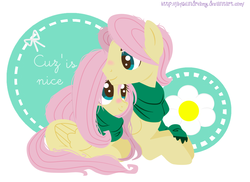 Size: 1460x1064 | Tagged: dead source, safe, artist:jaquelindreamz, fluttershy, pegasus, pony, g4, butterscotch, clothes, cuddling, female, male, rule 63, scarf, self ponidox, selfcest, ship:flutterscotch, shipping, snuggling, straight