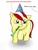 Size: 768x1024 | Tagged: safe, artist:waggytail, oc, oc only, oc:waggyfluff, oc:waggytail, fluffy pony, anniversary, one year, solo