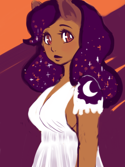 #652041 - safe, artist:the-rasp-b, princess luna, human, anthro, g4 ...