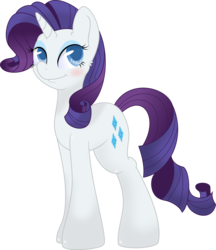 Size: 2969x3430 | Tagged: safe, artist:daydreamsyndrom, rarity, g4, blushing, female, high res, mistake, solo