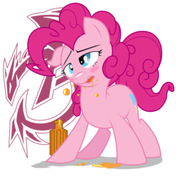 Size: 1209x1219 | Tagged: safe, artist:aloid19, pinkie pie, g4, alcohol, blushing, drunk, female, solo