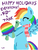 Size: 768x1024 | Tagged: safe, rainbow dash, tank, g4, ask, clothes, happy holidays, rainbowdashtellsitlikeitis, scarf, tumblr