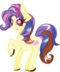 Size: 1280x1530 | Tagged: safe, artist:maudpiie, oc, oc only, earth pony, pony, cute, female, mare, raised hoof, solo