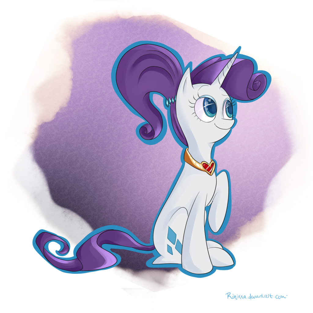 #652946 - safe, artist:rinikka, rarity, g4, alternate hairstyle, female ...
