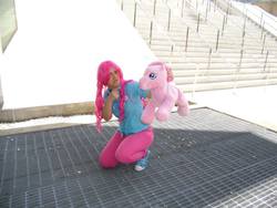 Size: 960x720 | Tagged: safe, pinkie pie, human, g3, g4, cosplay, irl, irl human, photo, solo