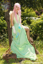 Size: 599x899 | Tagged: safe, fluttershy, human, g4, cosplay, irl, irl human, photo, solo