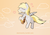 Size: 1700x1200 | Tagged: safe, artist:aurura, derpy hooves, pegasus, pony, g4, female, heart, letter, mail, mailbag, mare, solo