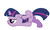 Size: 1133x681 | Tagged: safe, artist:kuromi, twilight sparkle, g4, female, filly, scootie belle, solo