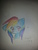 Size: 2448x3264 | Tagged: safe, artist:kuronekofafa1, rainbow dash, g4, female, high res, pixiv, solo, traditional art