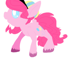 Size: 637x552 | Tagged: safe, artist:angelstar000, pinkie pie, g4, female, older, simple background, solo, white background