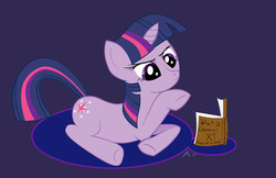 Size: 1428x924 | Tagged: safe, artist:kingjnar, twilight sparkle, g4, book, female, solo