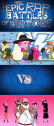 Size: 442x1024 | Tagged: safe, doctor whooves, goldengrape, pinkie pie, sir colton vines iii, time turner, g4, my little pony: friendship is magic, testing testing 1-2-3, crossover, epic rap battles of history, exploitable meme, hoshigaki kisame, killer b, meme, might guy, naruto, rapper pie, uchiha sasuke, uzumaki naruto