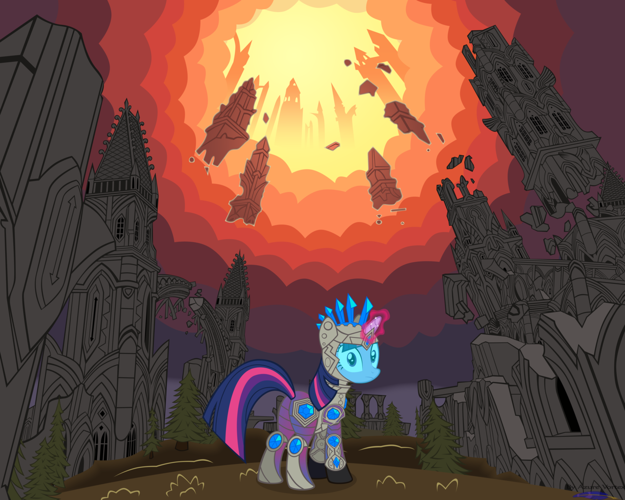 #653996 - safe, artist:azure-vortex, twilight sparkle, .svg available ...