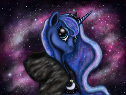 Size: 4288x3216 | Tagged: safe, artist:crimson-shield, princess luna, alicorn, pony, g4, female, looking at you, mare, solo