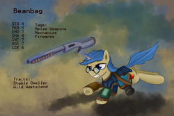 Size: 1875x1250 | Tagged: safe, artist:pantzar, oc, oc only, fallout equestria, reference sheet, solo