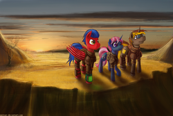 Size: 4200x2800 | Tagged: safe, artist:pantzar, oc, oc only, fallout equestria