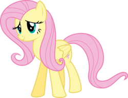 Size: 6660x5145 | Tagged: safe, artist:vulthuryol00, fluttershy, g4, absurd resolution, female, simple background, solo, transparent background, vector