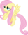 Size: 6000x7510 | Tagged: safe, artist:vulthuryol00, fluttershy, g4, absurd resolution, female, flying, simple background, solo, transparent background, vector