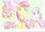 Size: 2338x1700 | Tagged: safe, artist:kvedja, apple bloom, babs seed, scootaloo, sweetie belle, g4, cutie mark crusaders, traditional art