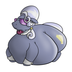 Size: 1250x1250 | Tagged: safe, artist:irateliterate, hoity toity, earth pony, pony, g4, belly, bhm, big belly, fat, hoity tubby, huge belly, male, morbidly obese, obese, simple background, solo, transparent background