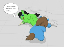 Size: 876x642 | Tagged: safe, artist:carpdime, fluffy pony, dune, fight, parody, paul atreides