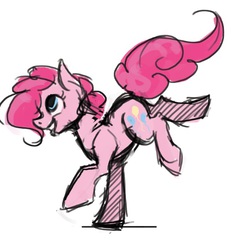 Size: 546x526 | Tagged: safe, artist:tracymod, pinkie pie, g4, female, solo